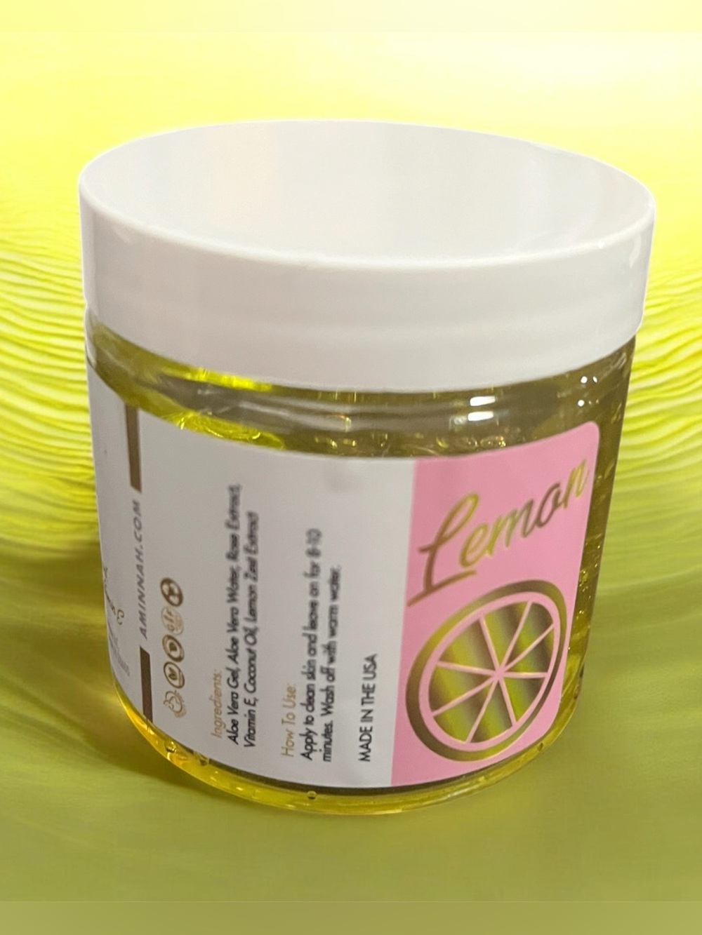 Aminnah Jelly Face Mask - Picture 2 of 2